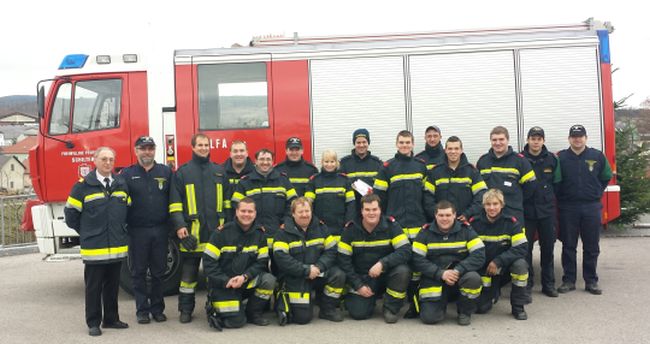 Freiwillige Feuerwehr Krems/Donau - Ausbildungsprfung Atemschutz bei der FF Schiltern