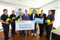 Die Firma Krems Chem und der Lions Club Krems spendeten jeweils 3.000 Euro